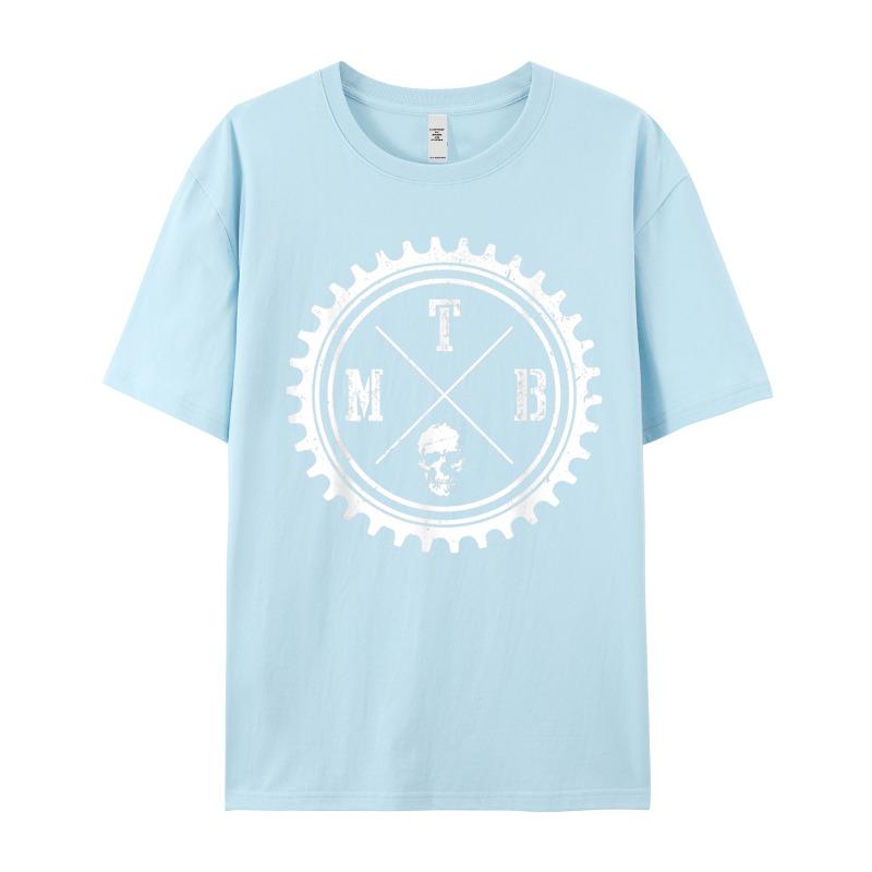 Mtb Mountain Bike Downhill Biking Tops Tees Cute Crewneck Printed On Short Sleeve Premium Cotton Unisexs Tshirt Group Teeshirts
