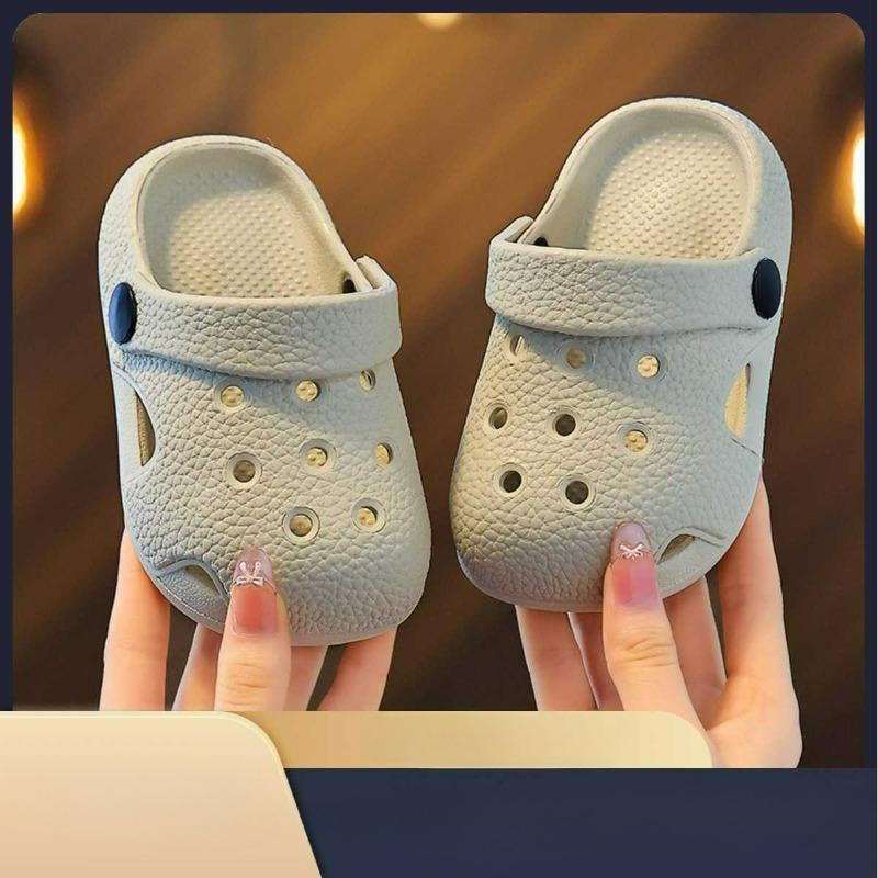 

Детские клоги с закрытым носком и пяткой | Мягкие, противоскользящие indoor и outdoor сандалии для мальчиков и девочек старшего возраста 20-21 size/inner length 13.5cm хаки