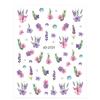 Ins Style Floral Butterfly Rose Self-Adhesive Nail Art Stickers, Same Style as Douyin & Xiaohongshu