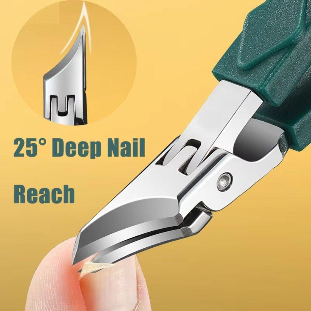 Anti-Splash Oblique Toe Nail Trimmers Eagle Beak Fingernail Clipper New Nail Clipper