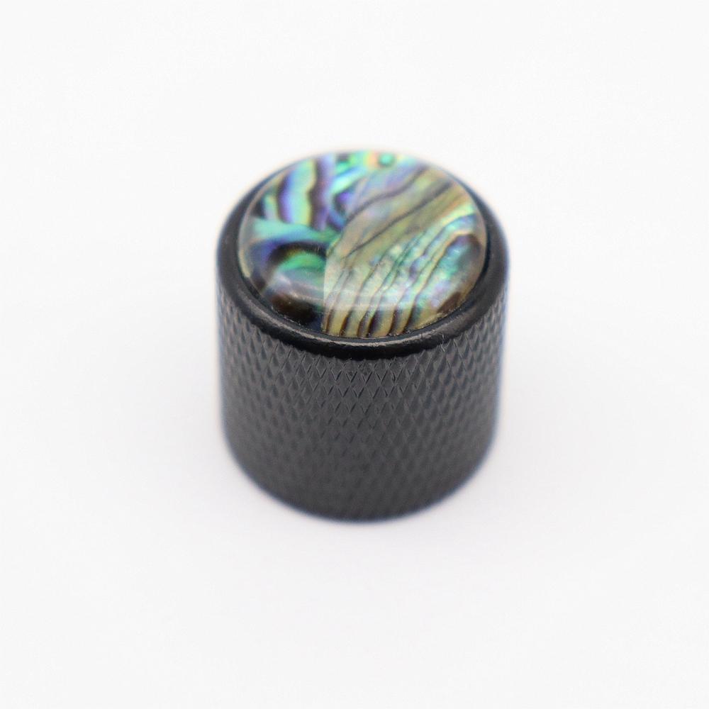 1Pcs2Pcs Metal Guitar Knobs Abalone Top With Inlaid Shell Guitar Knobs
