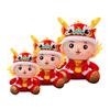 2024 Chinese Dragon Toy Dragon Doll Soft New Year Dragon Toy for Holiday Party
