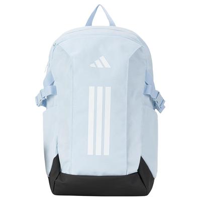 26.5L Brand Logo Fabric Medium Backpack Unisex Backpacks Crystal-Blue White KV4011
