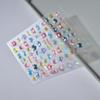 Dolphin Ocean Nail Stickers Sea Jellyfish Ocean Nail Decorations Jelly Ocean Nail Decals  Seaside