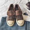 New High Top and Thick Soled Couple Canvas Shoes 35-44
