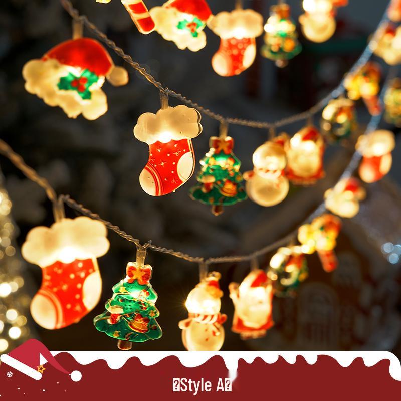 

LED Fairy Christmas Tree Lights: Festive String Lights for Decoration & Holiday Atmosphere 1.5m 10 LED Battery