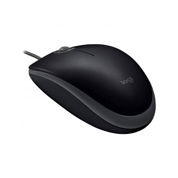 Souris Optique B110 - LOGITECH - USB - Noir - Câble