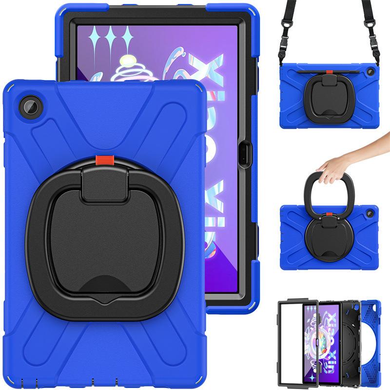 Geeignet für Lenovo Tab M10 3. 10.1 Piratenkönig PC Drehbarer Armbandständer Tablet-Hülle mit Riemen und Anti-Drop-Abdeckung