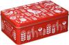 HEADS SVF-CAN1 Box Cans, 19.5 X 7 X 12.5 Cm, Red, 6-Piece Set, Scandinavian Gift Tins