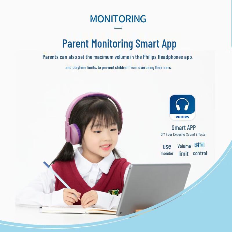 Philips K4206 Kids Wireless Bluetooth Headphones