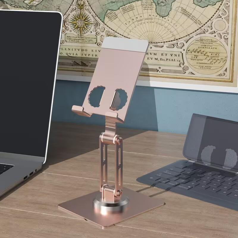 Tablet  Holder 360° Rotatable Desk Mobile Phone Stand Foldable Metal Holder Support For iPhone Samsung Xiaomi iPad Holder