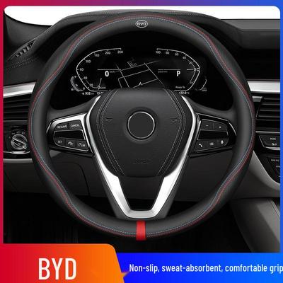 Maßgefertigter Lenkradbezug für BYD Han EV, Song PLUS, Tang DMI, Yuan Pro, Dolphin und Han DMi.