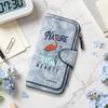 Nature Beauty Flamingo Print Long Wallet Multi Card Slot Large Capacity Vintage Female Purse