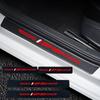 Carbon Fiber Pu Leder Auto Tür-Schwellen-verschleiss-Platte Schutz Für Mazda Bt-50 Auto tür sill Auto