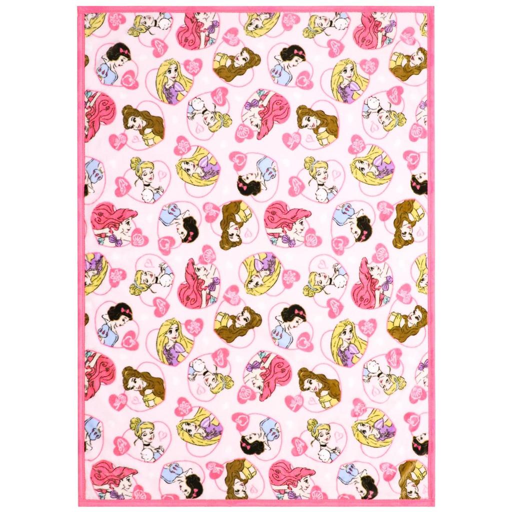 Un Doudou Fluffy Baby Blanket, 100x140cm, Disney Princess New Meyer Design, Warm Material, NZ1887-A