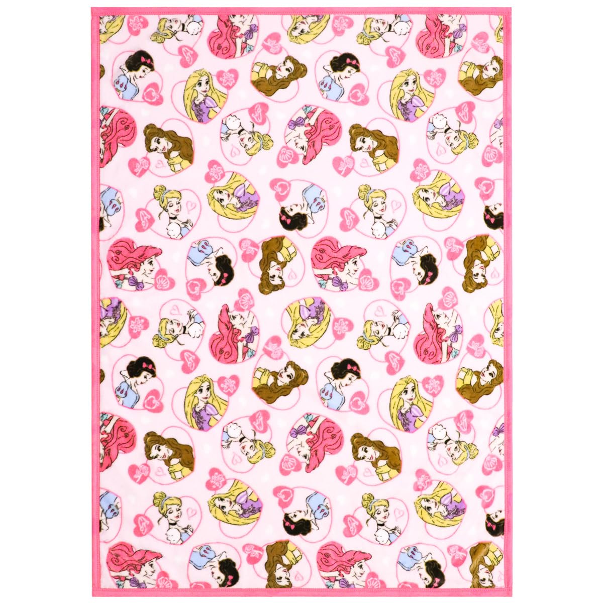 

un doudou Fluffy Baby Blanket, 100x140cm, Disney Princess New Meyer Design, Warm Material, NZ1887-A