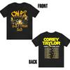 Corey Taylorr Kingg Zombie 2023 UUS Tour 2-Sided Raree Tshirt