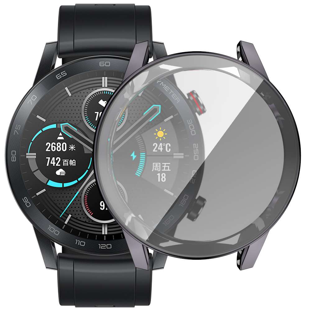 Soft TPU Case For Honor Magic Watch 2 46mm 360 Full Cover Protective Bumper For Huawei Honor Magic2 Screen Protector Shell