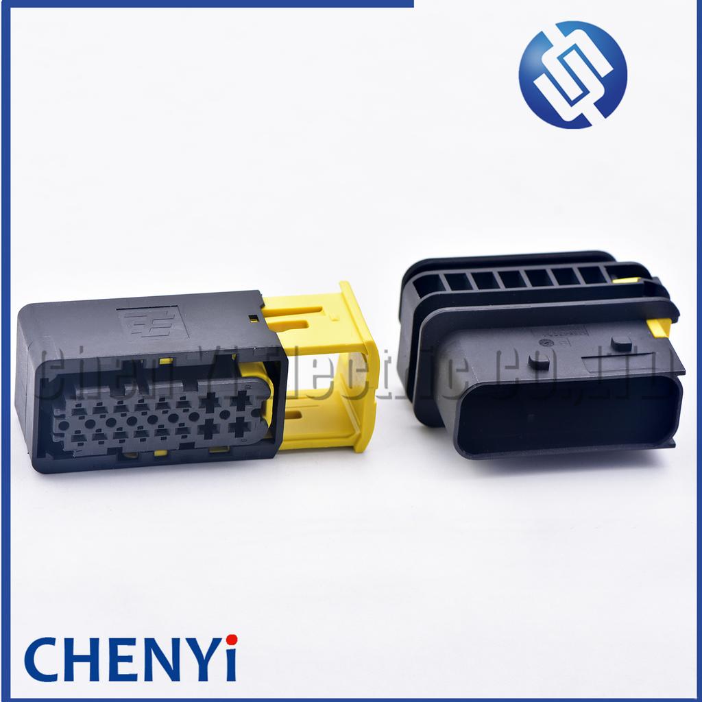 16 Pin Sealed Waterproof Automotive Connectors Wire Harness Plug 1-1564337-1 1-1564528-1 for Scania ELC4 Suspension Ecu