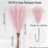 Nordic Bohemian Pampas Grass: 55cm Artificial Cattail & Preserved Flowers