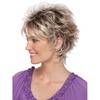 Peluca Ombre Corta Rizada Shag Moda Mujer Fiesta Club