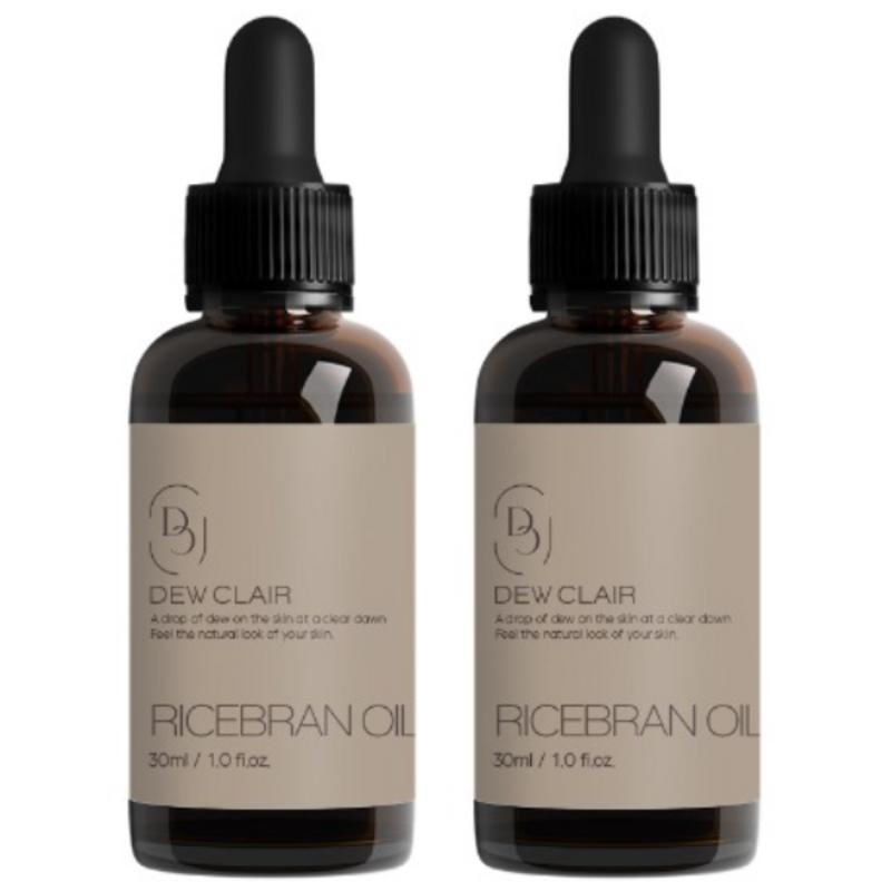 Duclaire Natural Rice Bran Oil Blackhead Oil 30ml, 2 Pcs
