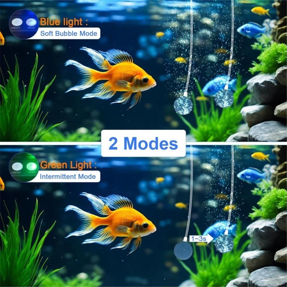 Low Noise Solar Oxygen Pump Durable Aquarium Air Pump Fish Tank Aerator Courtyard