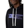 Diesel Mens Faded Logo Hoodie