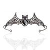Metal Halloween Bat Hairband Dark Halloween Tiara Temperament Rhinestone Crowns  Gift