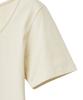 NOIRER FOR WOMAN U-Neck Two-Way T-Shirt (Cream)