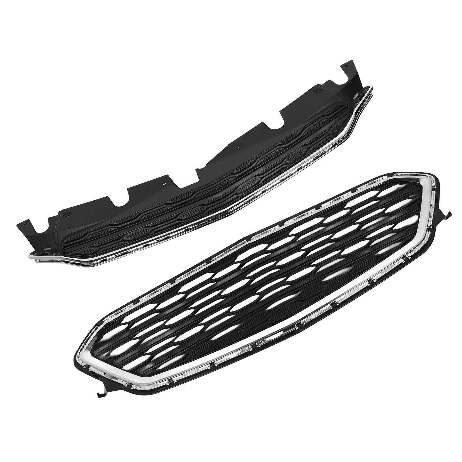 

2 шт. передняя верхняя нижняя решетка 23370469 бампер радиаторная сетка набор сменная для Chevy