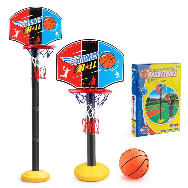 Indoor And Outdoor Sports Equipment Plastic Board Basketball Hoop Lifting Shot Educational Children'S Basketball Hoop Sports Toys