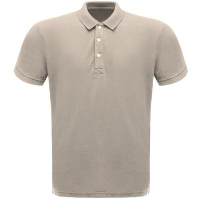 Klasyczna męska koszulka polo z krótkim rękawem 65/35