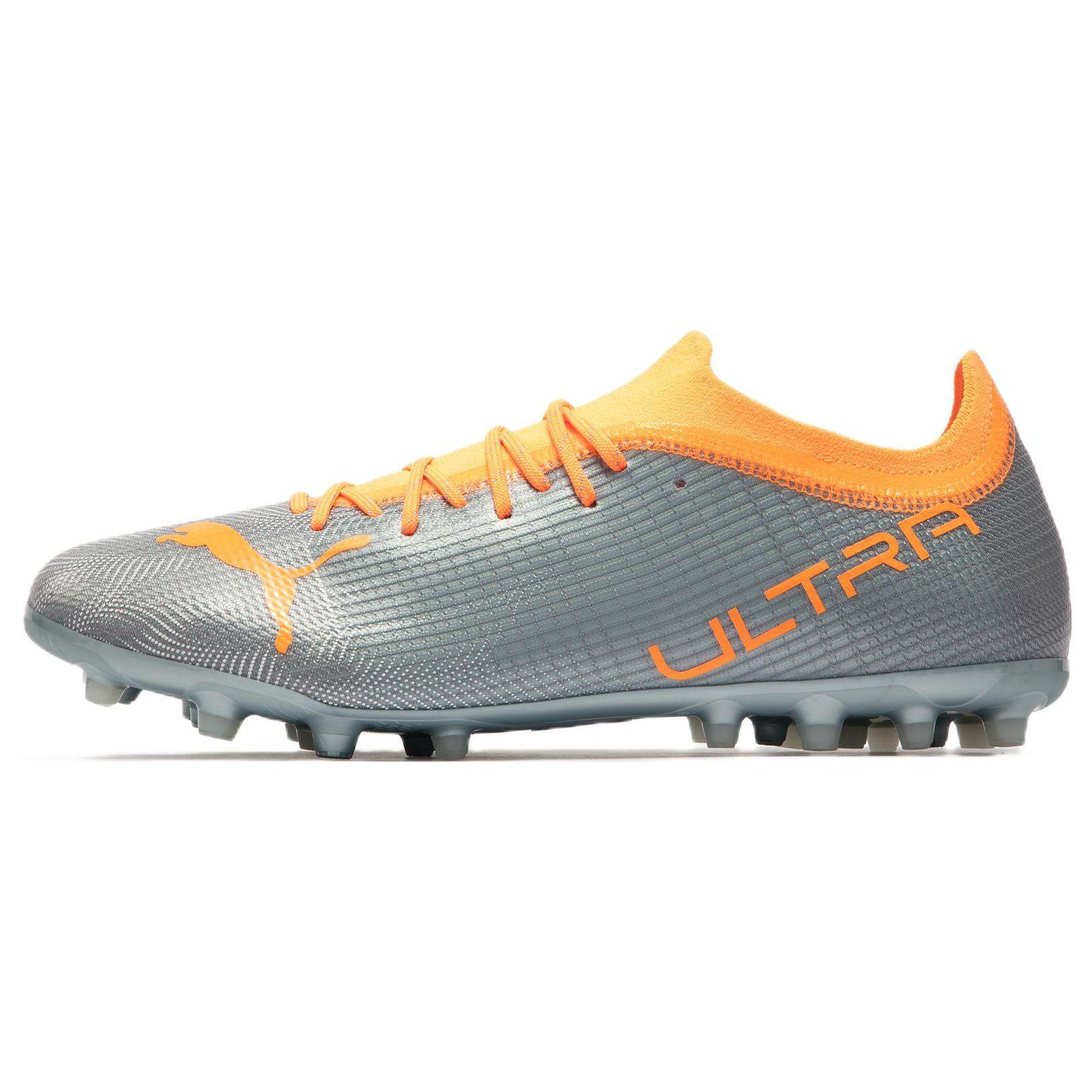 

Puma Ультра 2.4 Круглый носок Удобные низкие MG (Резиновые короткие шипы) Футбольные бутсы с искусственным газоном Мужские футбольные бутсы Серые Оранжевые 106725-01 40.5