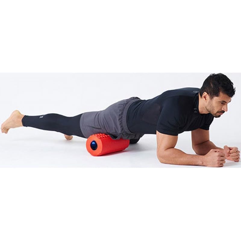 Stretch Roll S Red Vibrating Foam Roller for Myofascial and Training SR-002RD Release, Stretching,