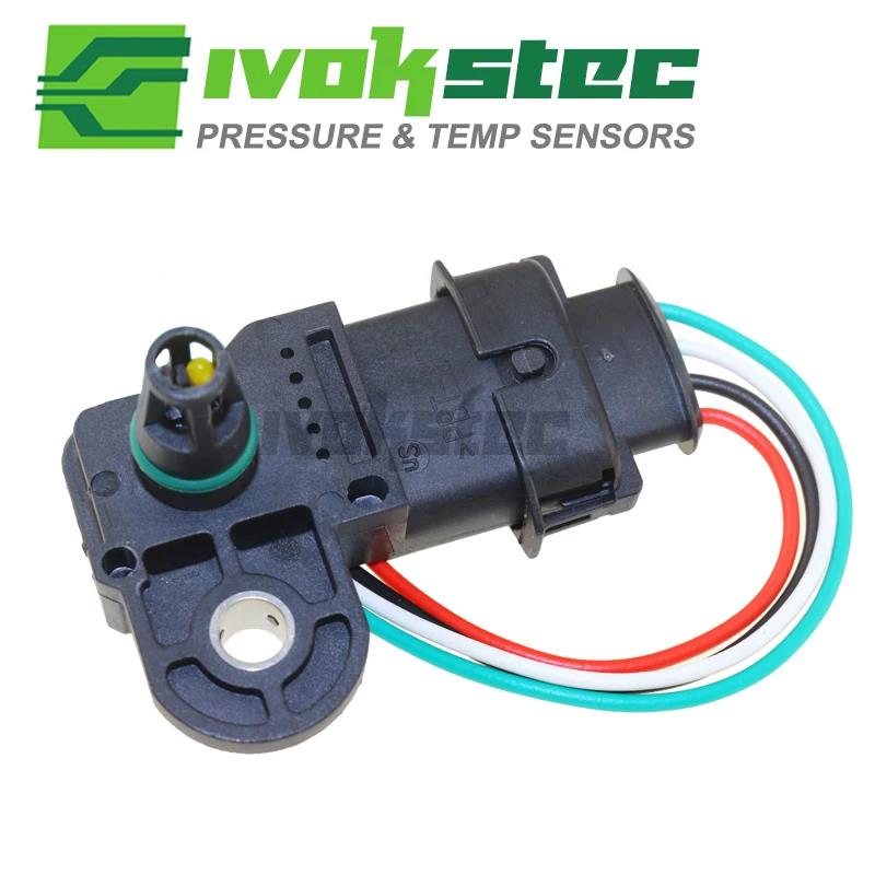 Mit Stecker 4Bar MAP-Sensor Turbolader Ladedruck Luftdrucksensor Für Fiat Mercedes Nissan VW 0281002456 0 281 002 456 0261230373