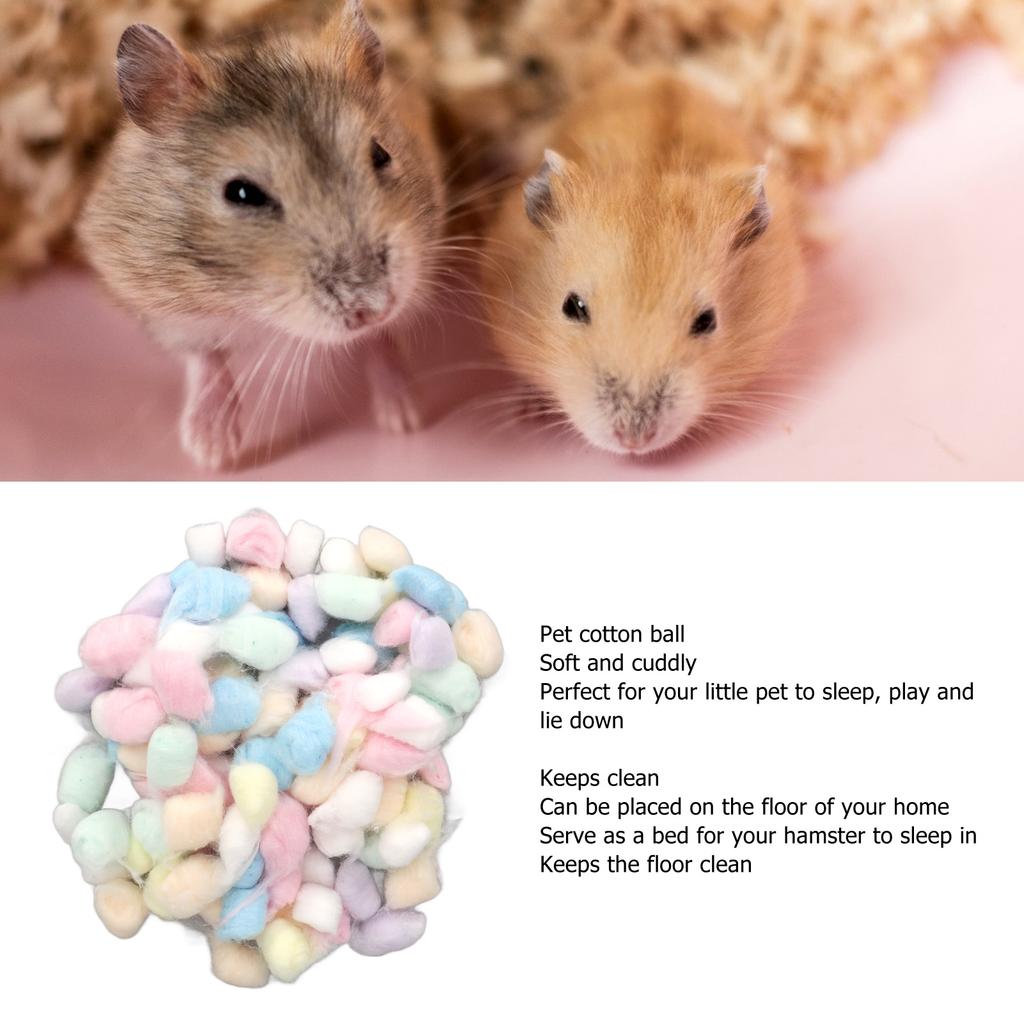 Hamster Cotton Winter Warm Soft Small Animal Bedding Cotton for Hamster Syrian Hamster Chinchilla