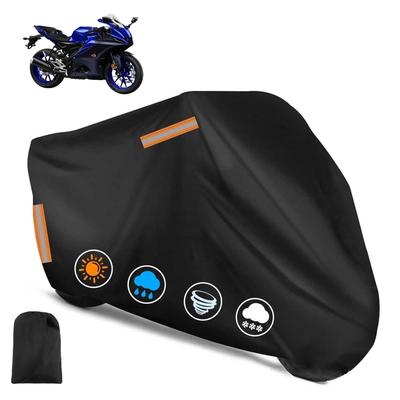 Capa de Motocicleta para Todas as Condições Climáticas Yamaha YZF-R25 YZF-R125 Capa de Motocicleta Capa de Chuva para Motocicleta Capa para Corpo de Motocicleta