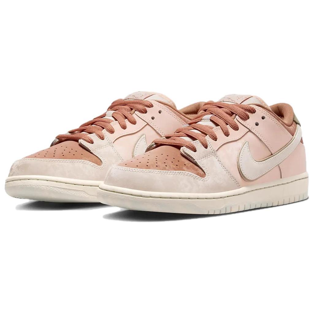 Nike Dunk Low SB Trocadéro Gardens Unisex-Sneaker Rosa Bernstein-Braun Guava-Eis FV5926-200