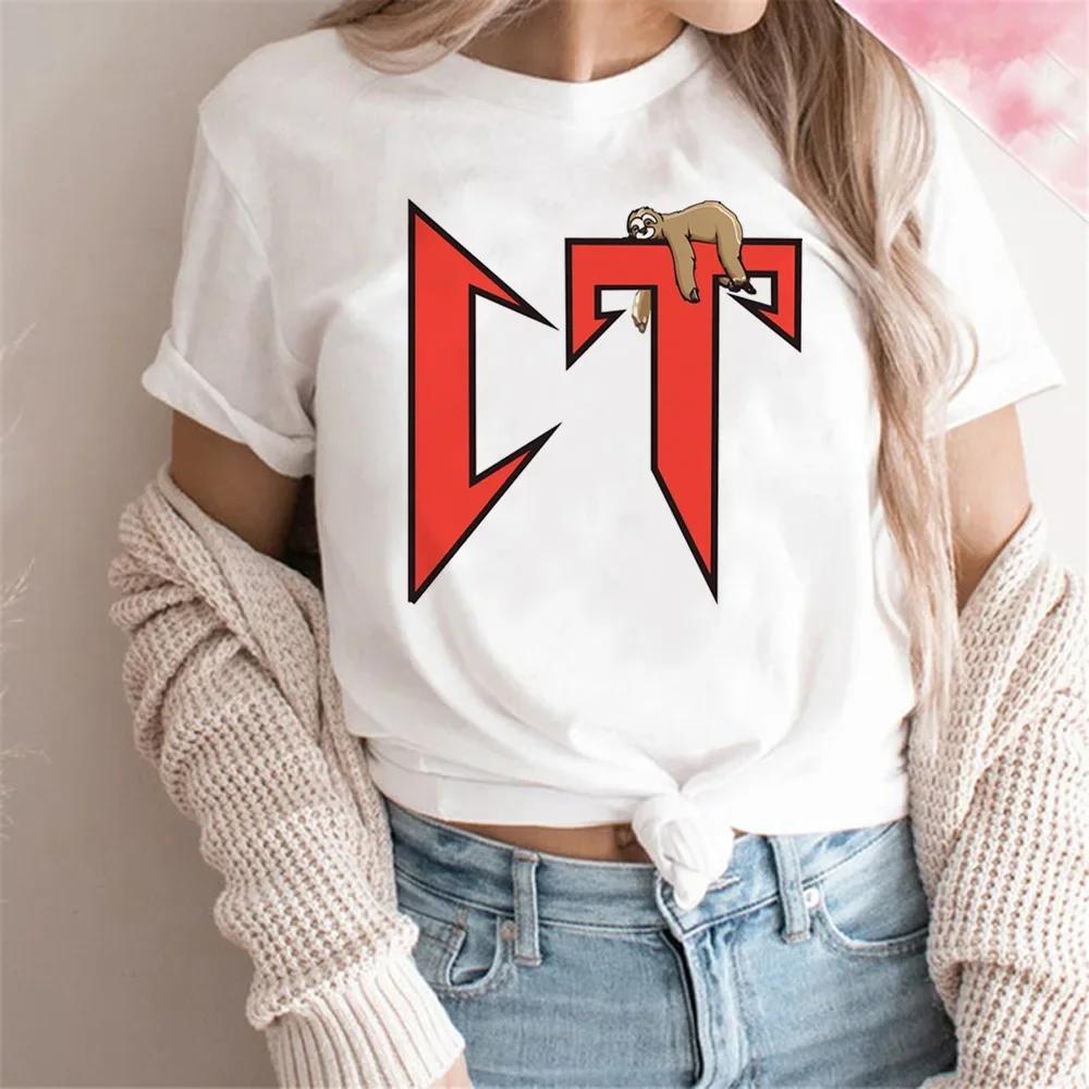Women Funny Comic Japanese Tee Girl Streetwear Funny Clothing