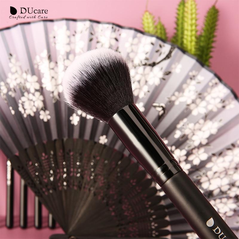 DUcare 15PCS Make Up Brushes Set with Brush Clean Box Eyeshadow MakeUp Brushes Set Natural Goat Hair Cosmetics Brush Set