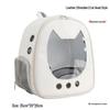 Transparent Portable Cat Backpack: Spacious, Breathable, Comfortable Pet Carrier for Outings