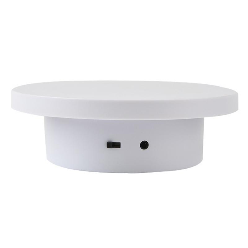 14cm USB Powered Electric Rotating Display Stand Jewelry Photography Turntable