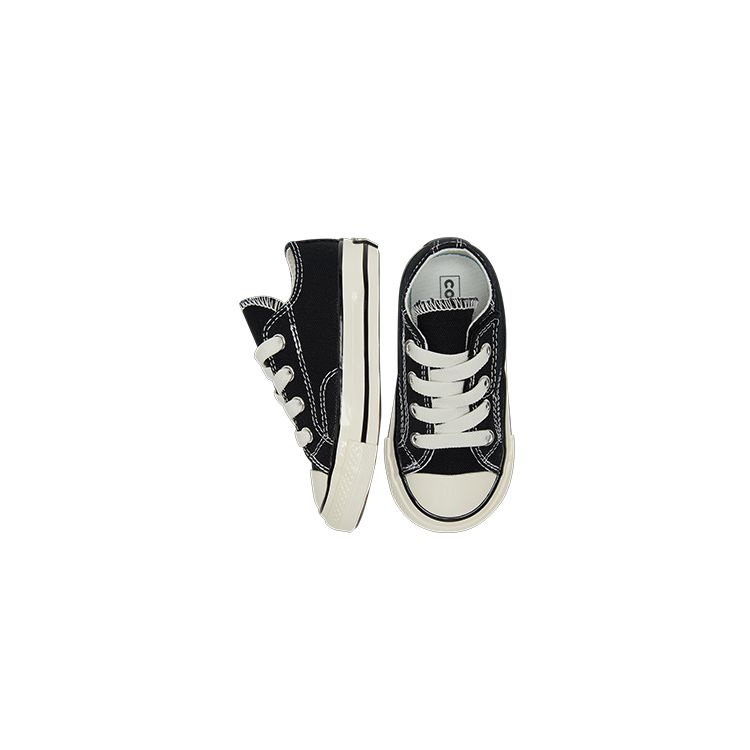 Converse Chuck 70 Easy-On Low TD Black White Baby Sneakers Egret 771641C