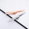 Precision Slanted Head Fine Hairs Eye Brow Clips Eyelash Tweezers Lash Hairs Puller Eyebrow Tweezer