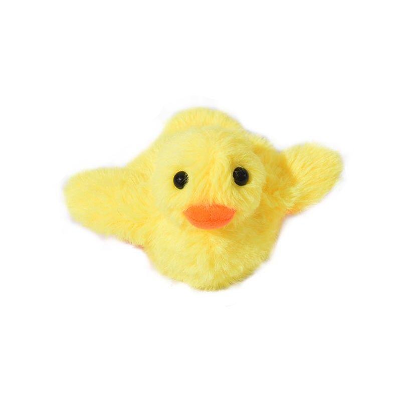 

Pet Supplies Electric Cat Toy Self-Hi Relieving Stuffy Cat Teaser Gravity Punching Duck Stuffed Sound Little Duck Toy Bright yellow