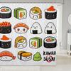 GAECat&Dog Bathtub Bath Curtain Dandelion Cute Pet Animal Bathroom Set Accessories for Kids, Teens&Adults,Waterproof Shower Cu