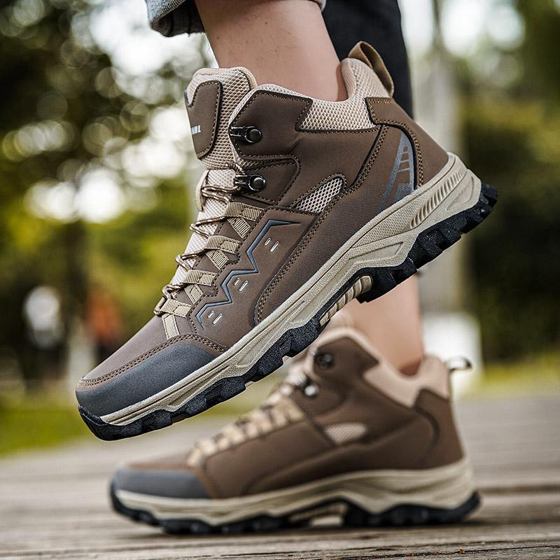 Atmungsaktive Wanderschuhe Herren Damen Outdoor Sportschuhe Verschleißfeste Trekking Kletterschuhe Kollisionsschutz