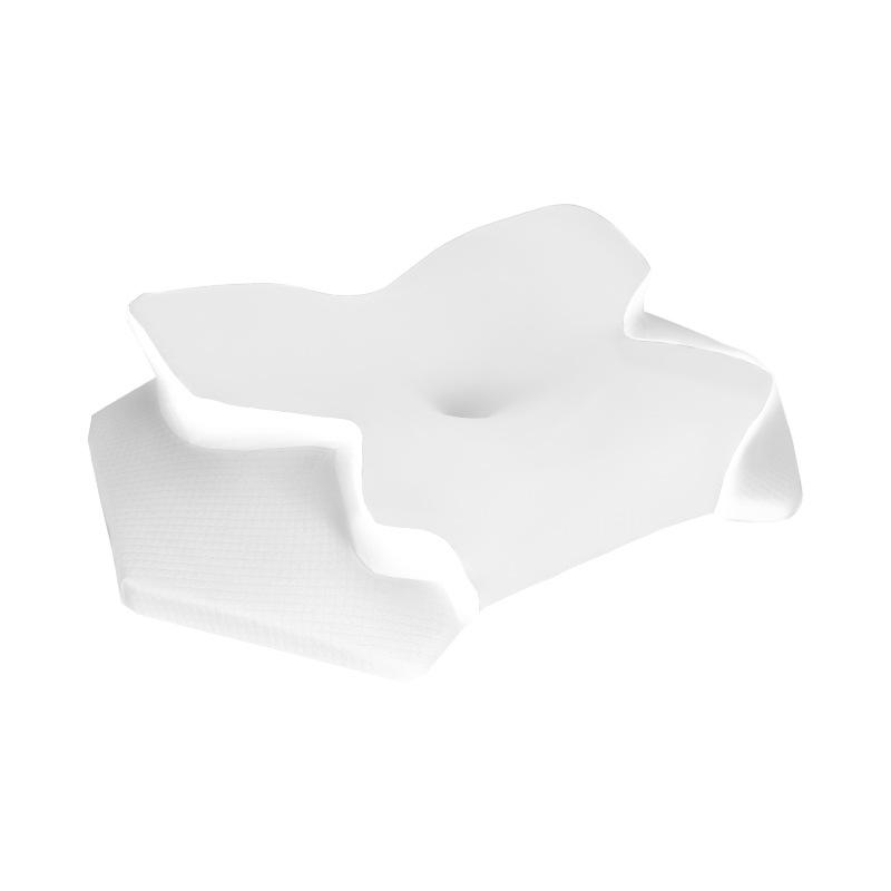 

Подушка для сна с эффектом памяти «бабочка» для шеи, медленный отскок, удобная подушка для сна с ионами меди, ортопедическая подушка для шеи 50x30cm белый