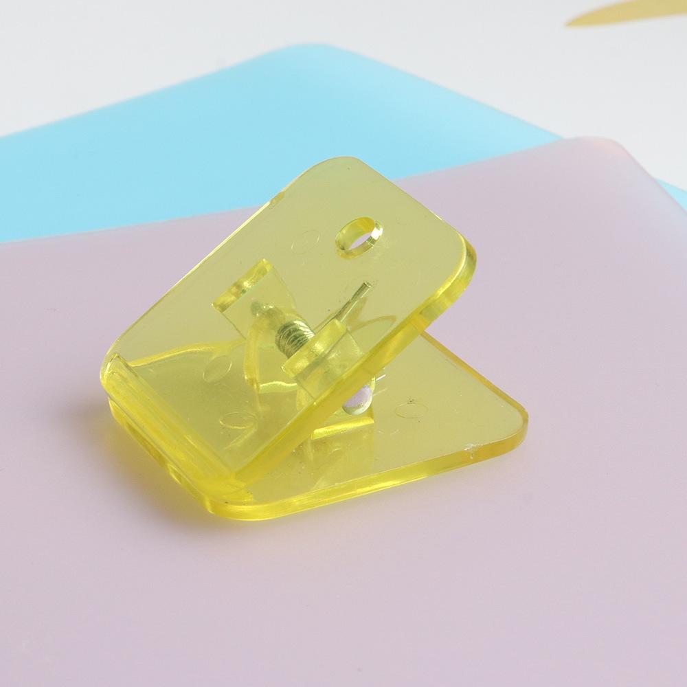 Acrylic Planner Clips for Paper, Sewing, and Binding Tasks